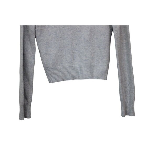 Express Sweater Size Large 100% Lambs Wool Knit Argyle Preppy Pastel V-Neck - Picture 12 of 13